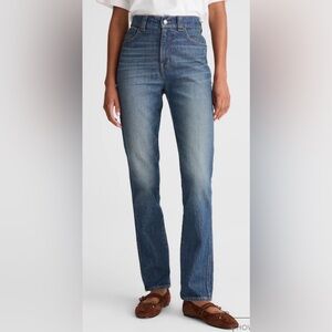 Madewell Women's Perfect Vintage Straight Leg Blue Jeans